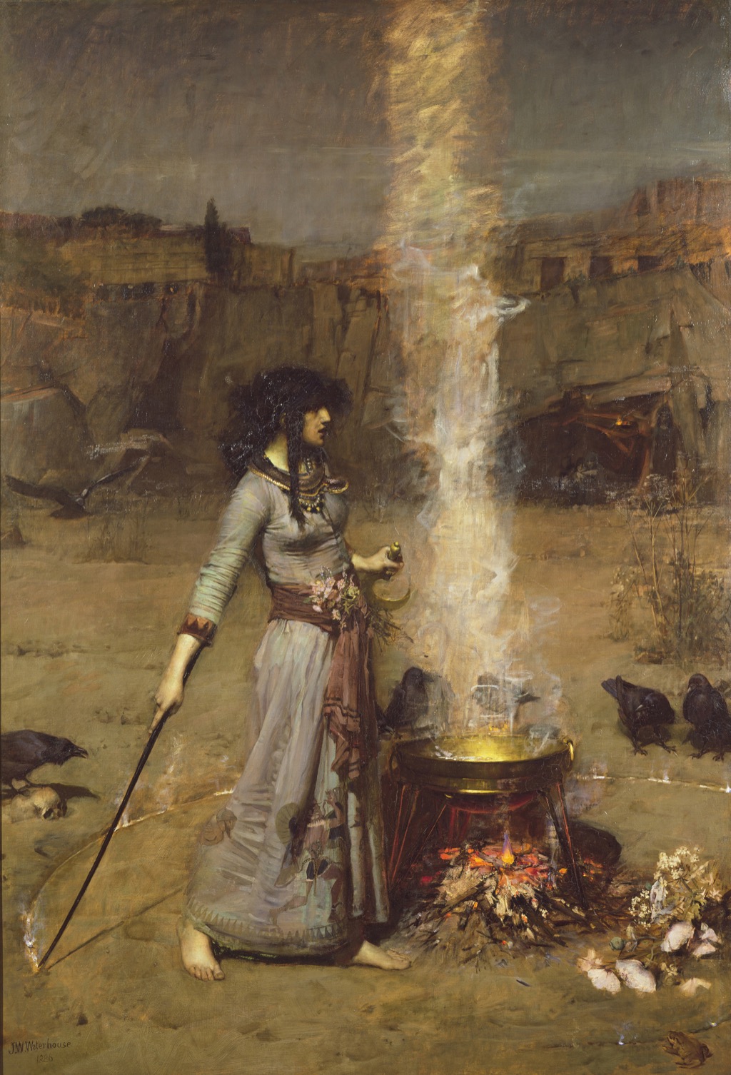 The Magic Circle by John William Waterhouse
